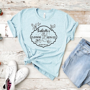 Cinderella Cleaning Service Unisex Shirt/Matching Disney Family Shirt/ Disney Trip Shirt/Cinderella Shirt/Gus/ Jaq/ Disney 2021/Girls Trip