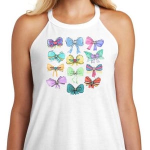 Princess Bows PerfectTri Rockstar Tank Top/Disney Princess Bow Tank/Disney Park Tank/Princess Tank/Disney Girls Trip/Disney Matching Tank
