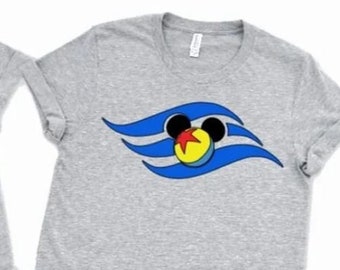 Disney Cruise Pixar at Sea Shirt/passendes Disney Cruise Shirt/Disney Fantasy Pixar/Disney Cruise 2024/DCL Logo/DCL Shirt/Disney Family