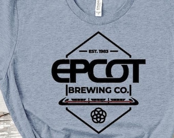Epcot Brewing Company Unisex t-Shirt/Drink Epcot  Shirt/Drinking around the world shirt/Disney Trip Shirt/Epcot Wine and food Festival