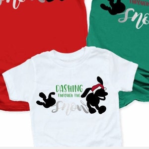 Dashing thru the Snow Slinky Dog Shirt/Slinky Dog Dash Shirt/Disney Christmas Shirt/Matching Disney shirts/Disney Trip Shirt/Toy Story Land