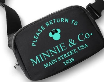 Si prega di restituire a Marsupio Minnie e Co/Borsa da cintura Disney/Tracolla Disney/Marsupio da viaggio Disney/Borsa da cintura Minnie/Borsa da viaggio Disney