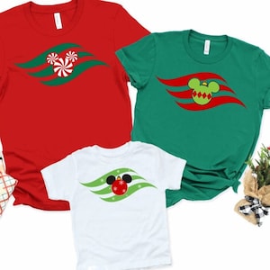 Camisa de adorno mickey de crucero de Navidad / Camisa de crucero de Disney a juego / Crucero muy feliz / Camisa de Navidad DCL / Camisa de Navidad de Disney