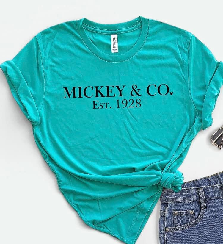 Mickey And Co Shirt, Disneyworld Unisex T-shirt Short Sleeve