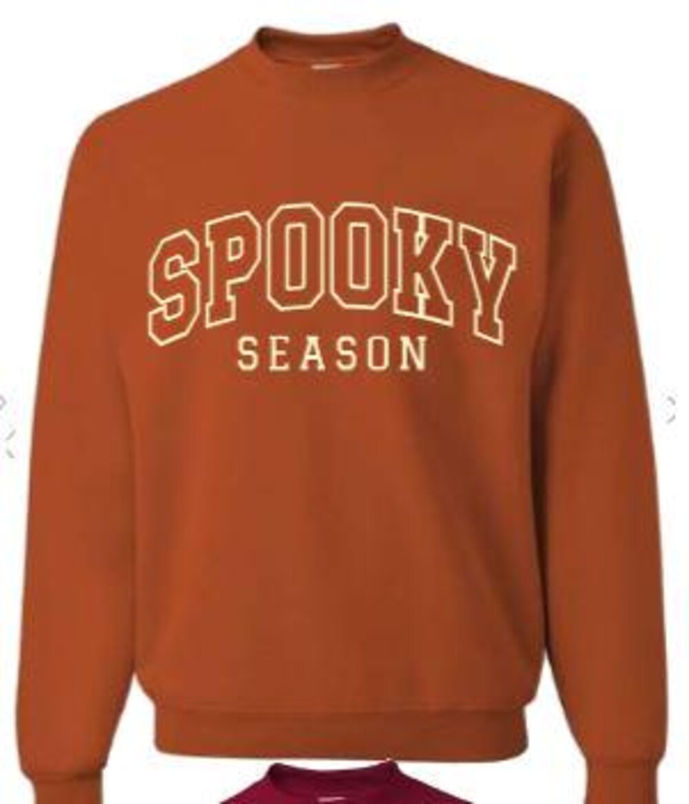 Spooky Season Crewneck Or Hoodie Sweatshirts/Halloween Season Sweatshirt/Disney Trip Sweatshirt/Fall Sweatshirt/Spooky Sweatshirt Designed By Shirttrendz