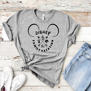 Chemise de vacances en famille Disney, Chemise Disney assortie, Chemise Disney Trip, Disney Trip, Disney 2021, Chemises de voyage en famille assorties, Famille Disney