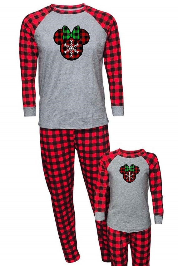 Red Plaid Family Matching Christmas Pajamas Canada – Pajama