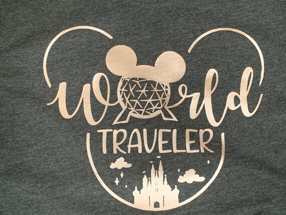 World traveler disney shirt 2025