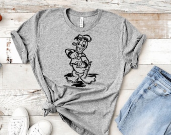 Sketched Donald Unisex T-Shirt/Donald Shirt/Cute Donald Shirt/Donald Sketch Shirt / Donald Duck/Disney Trip Shirt/Disney 2022/