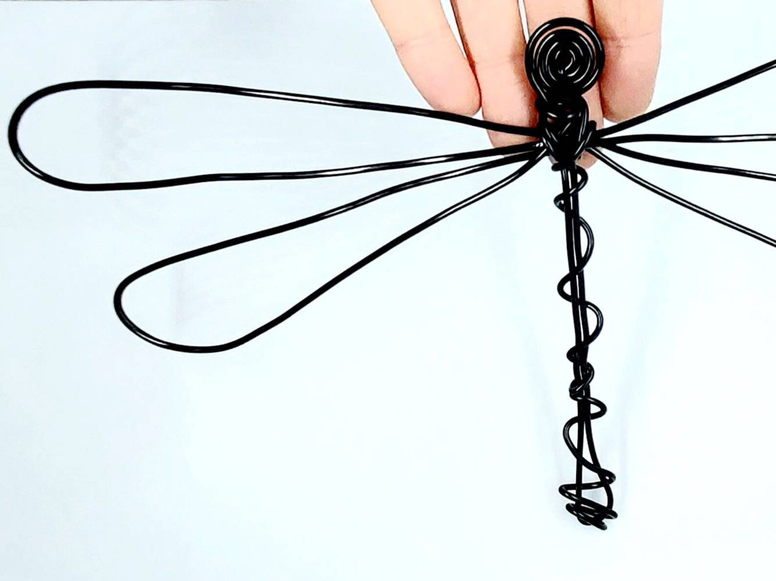 Wire Dragonfly Metal Wall Art Dragonfly Indoor Wire Wall Art Etsy UK