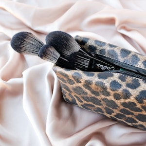 Stylish Leopard Makeup Bag - Skincare, Makeup, Haircare Organizer