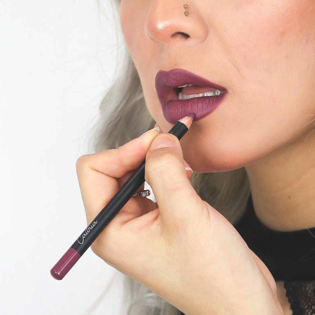 Gothic Purple Velvet Lip Liner - Limited Edition! Smooth Velvet Matte formula