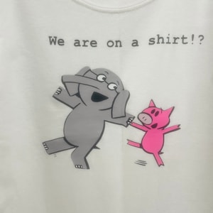 Elephant & Piggie Shirt - Customizable!