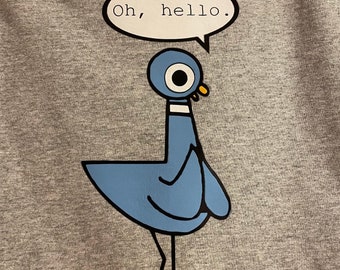Pigeon Shirt - Can Customize Text!