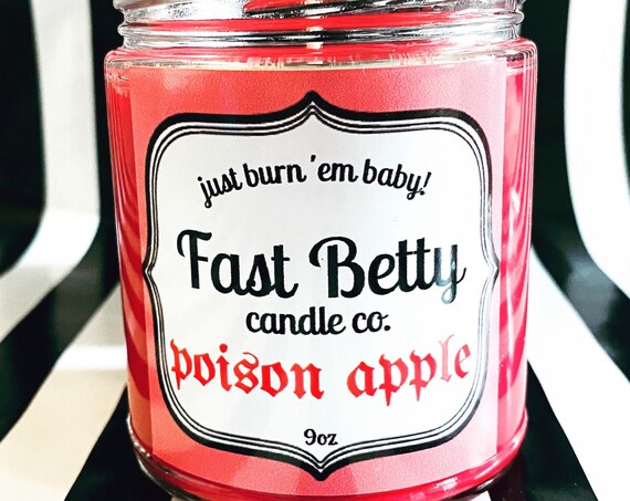 Candy Apple | soy candle | poison apple | apple candle | apple scented |