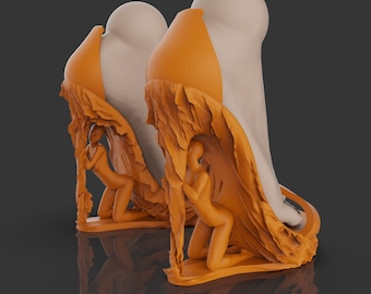 12 3d shoes / model for bjd doll / 3d printing / 3d doll / bjd / ooak / stl / articulated dolls / file
