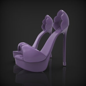 13 3d shoes / model for bjd doll / 3d printing / 3d doll / bjd / ooak / stl / articulated dolls / file