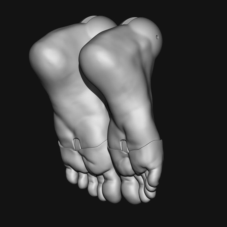 2-parts-3d-model-bjd-feet-stl-files-for-ball-jointed-dolls
