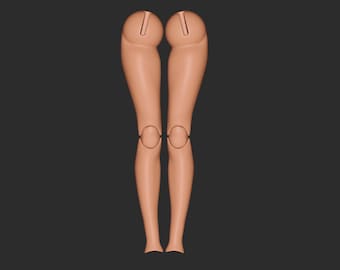 benen / 3D-pop / bjd / ooak / stl / gelede poppen / bestand