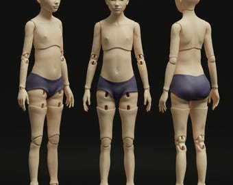 Thomas  - doll print BJD Doll articulated dolls bjd printing balljointed doll movable bjd 3D custom bjd doll modeling handmade bjd