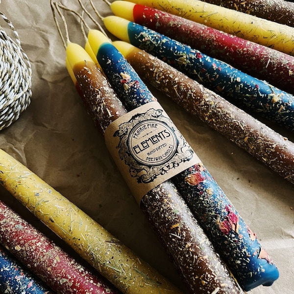 Beeswax Ritual Candle Etsy