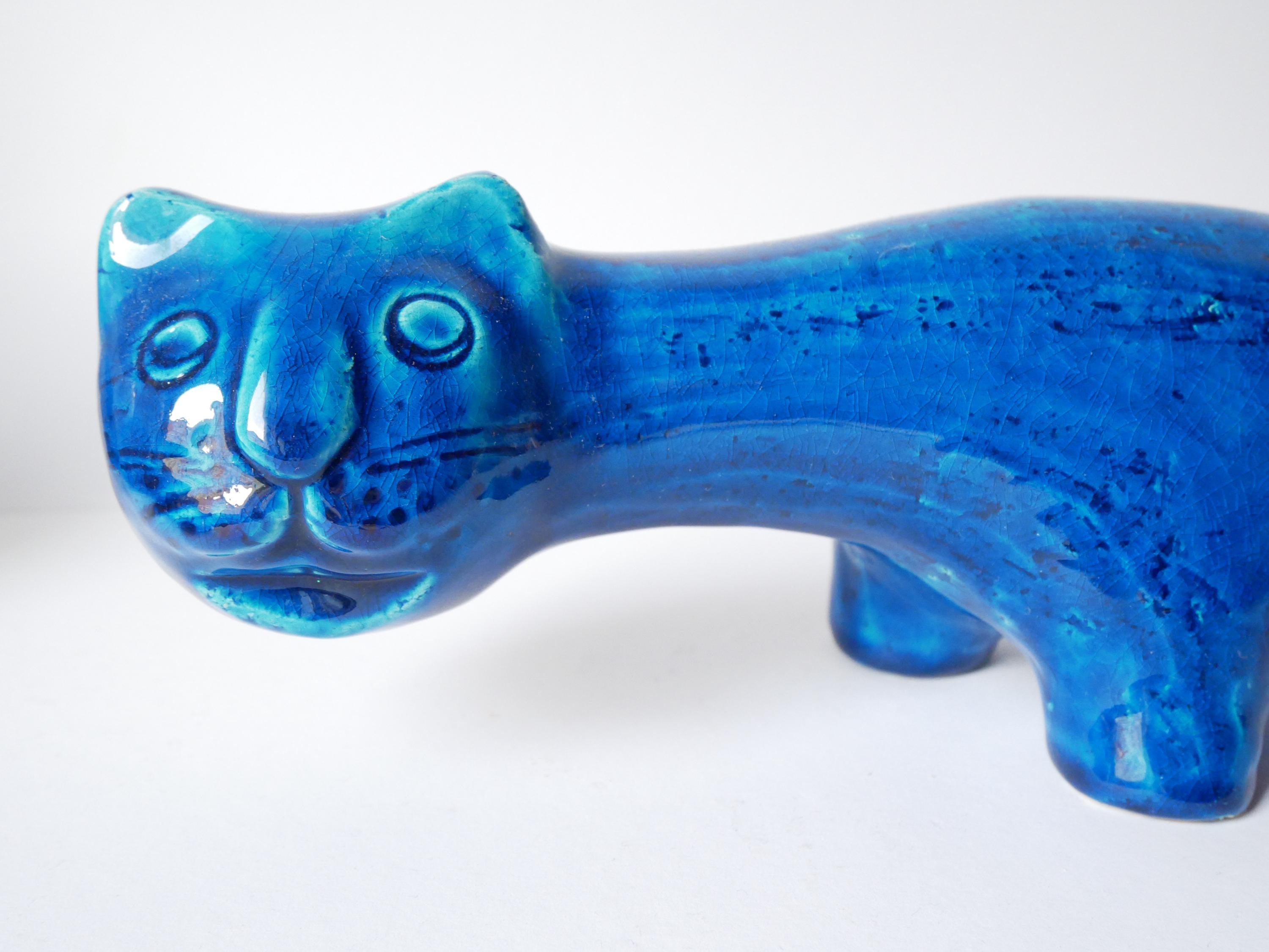 Bitossi cat figurine - Etsy 日本