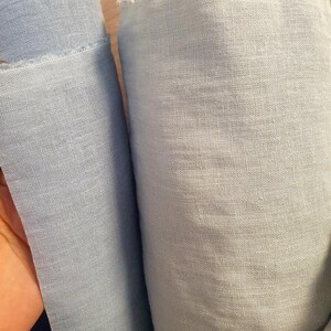 Natural Softened Linen Fabric by Meter, Prewashed Linen by Yard, Pure 100% Linen, Eco Friendly Fabric, Cut-to-length Linen for Sewing, DIY image 2