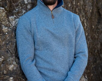 light blue sweaters