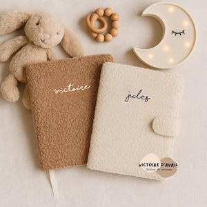 Protège carnet de santé boucle personnalisé