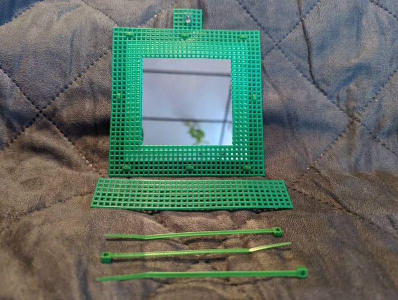 Hermit Crab Vanity Mirror Green