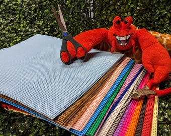 Hermit Crab Crafting Mesh Sheet (10.5" X 13.5"), Multiple Colors