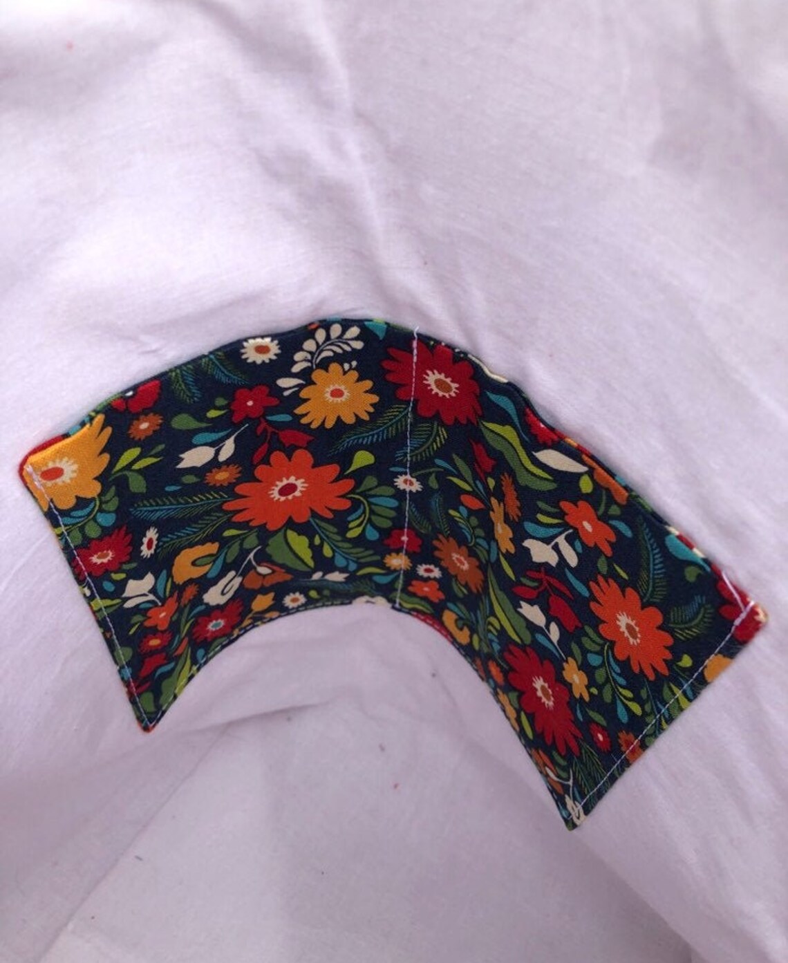 Decoratively Stitched Duck Drawstring Project Bag Etsy