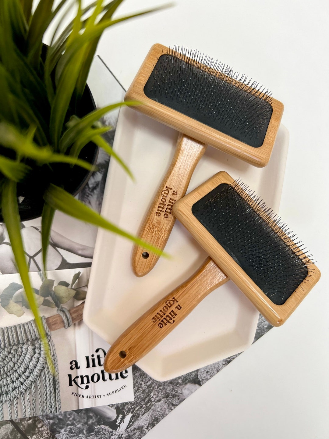 Macrame Brush DIY Macrame Weaving Macrame Supplies Fringe Brush Etsy