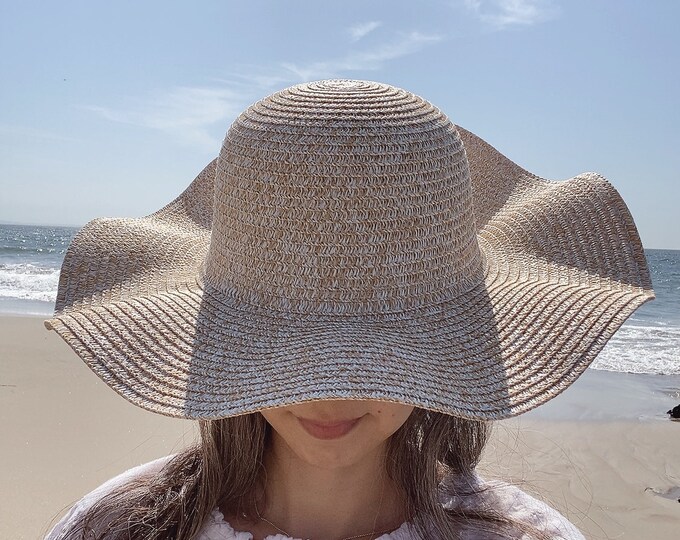 Straw beach hat, Women's sun hat
