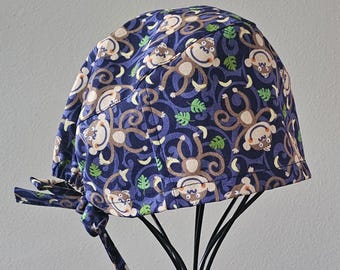 Monkey Surgical Scrub Cap