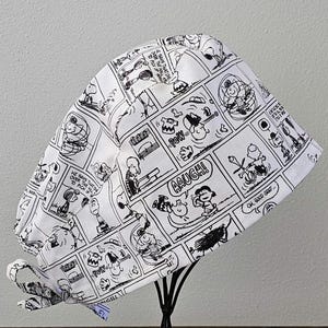 Peanuts Comic Surgical Scrub Cap