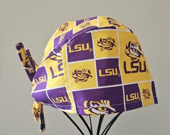 LSU Surgical Scrub Cap