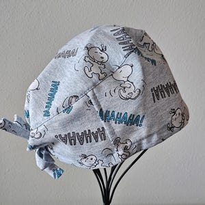 Haha Snoopy Surgical Scrub Cap