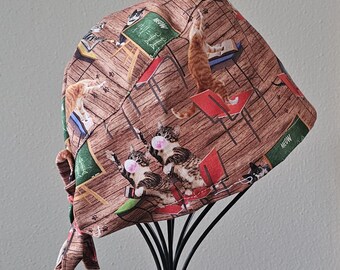 Back to School Surgical Scrub Cap