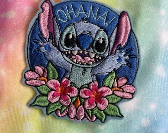 Parche inspirado en el punto Ohana hecho a pedido