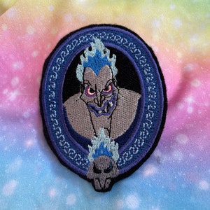 God Of The Underworld  Embroidered Patch Made To Order
