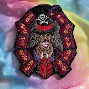 Dr Facilier  Embroidered Patch Made To Order