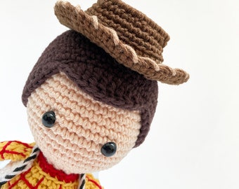 Woody - Fan Art - Toy Story - DIY - Amigurumi Crochet PDF Pattern - Instant Download - English