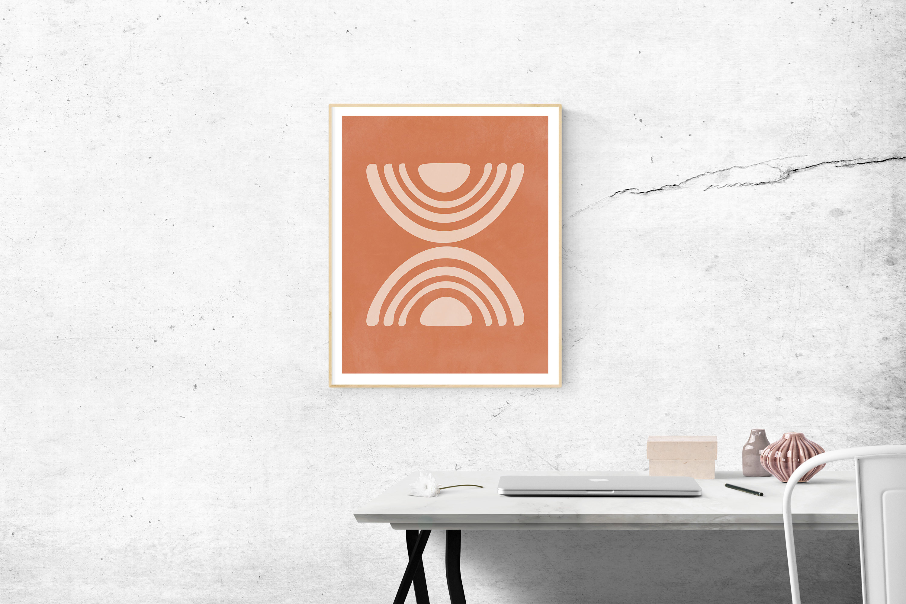 Abstract Boho Printable Art, Boho Wall Art, Abstract Minimalist Print ...