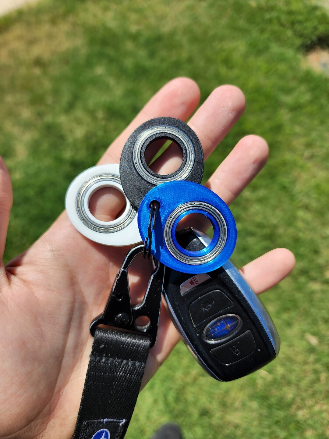 Sling Key Fidget Keychain Spinner Key Chain Key Key Etsy