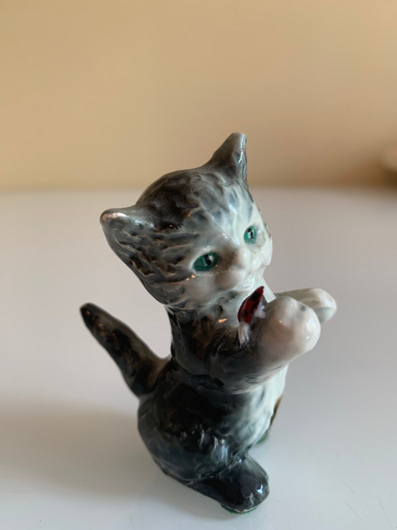 Vintage Goebel West Germany Cat Porcelain Figurine Etsy