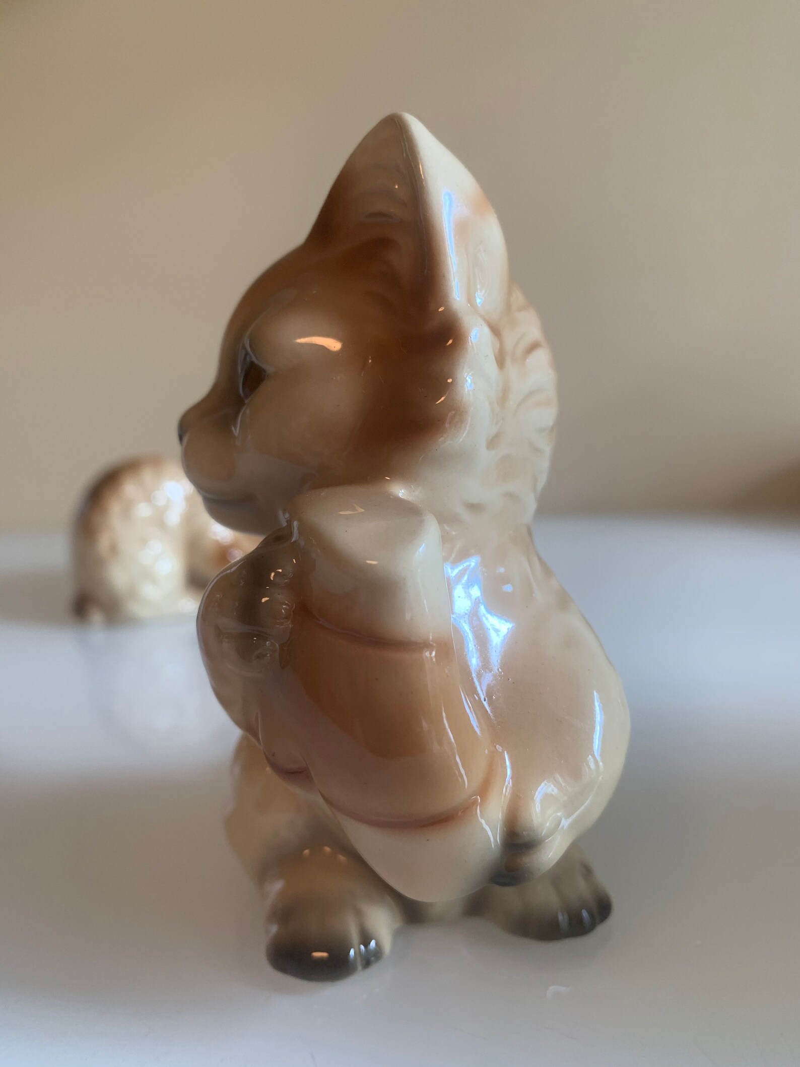 Vintage Kitten Figurines Made in Japan Etsy