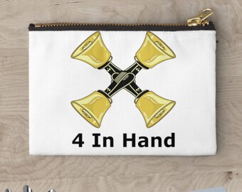 4 In Hand - Handbells - Zip Pouch Purse