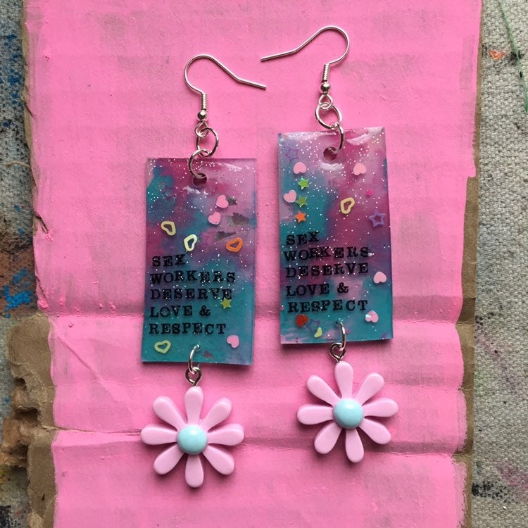 Sex Work Earrings