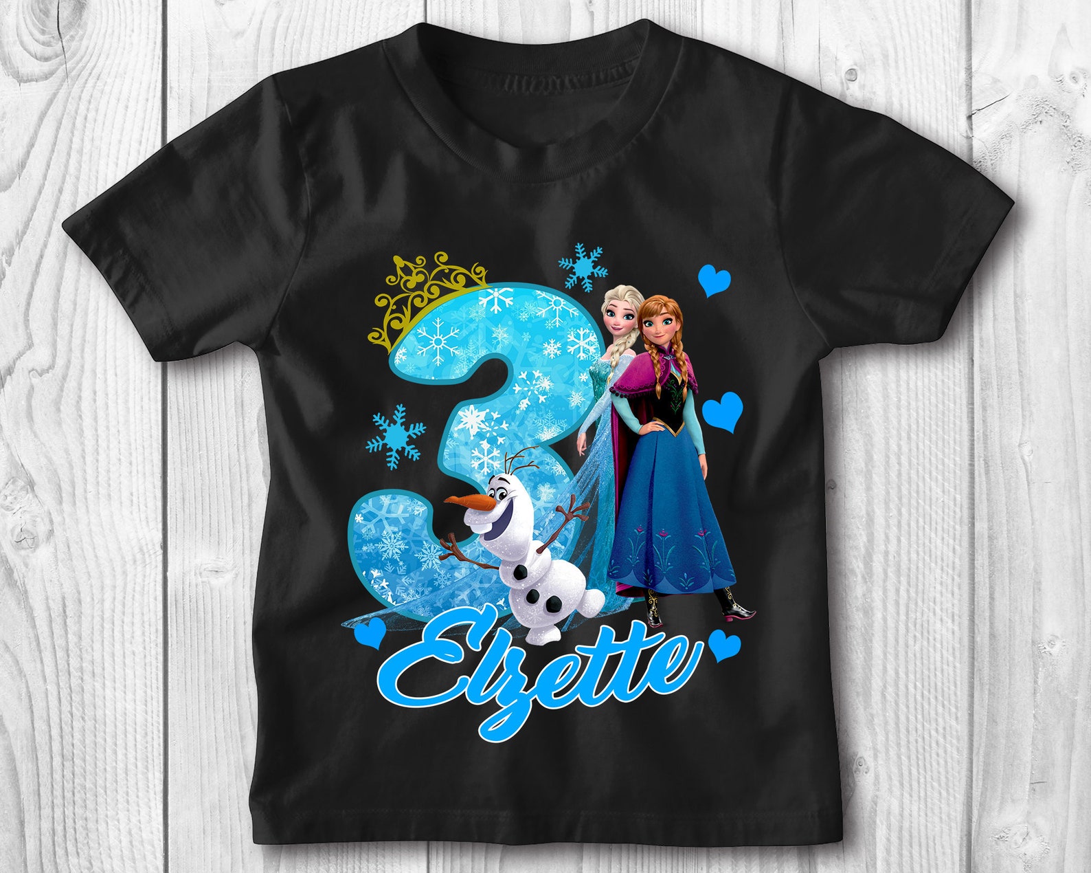 Frozen Birthday Shirt Frozen Birthday T-shirt Frozen | Etsy